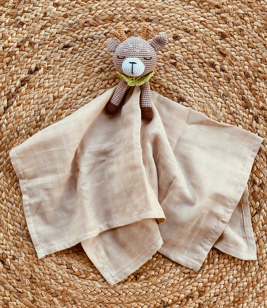 Kuscheltuch Renntier