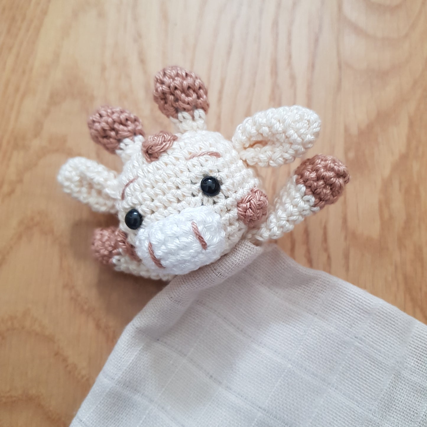 Kuscheltuch Raffi beige