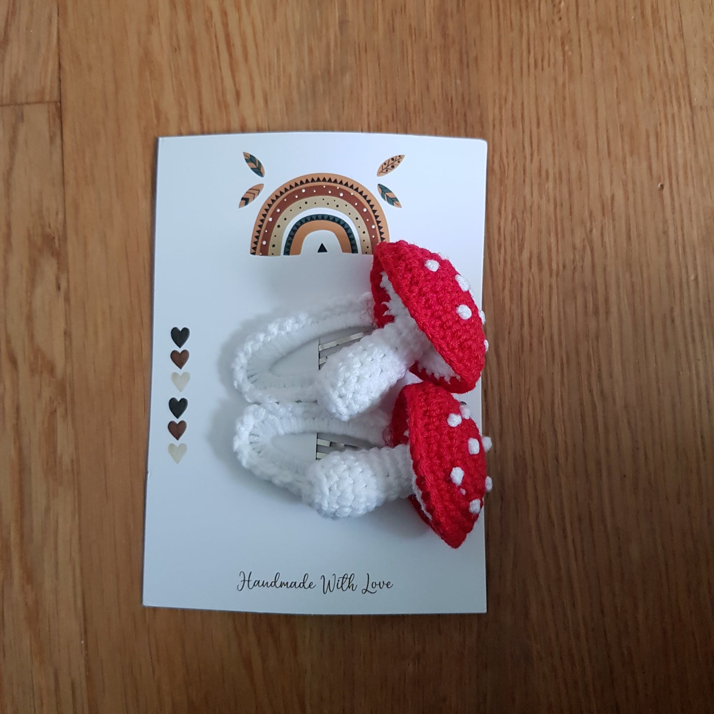 Haarklammer Fliegenpilz