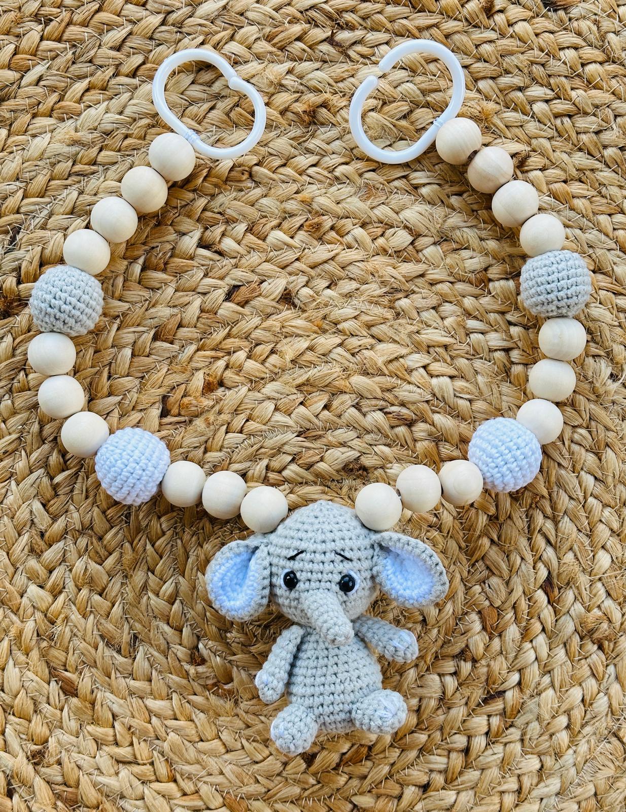 Kinderwagenkette Elefant