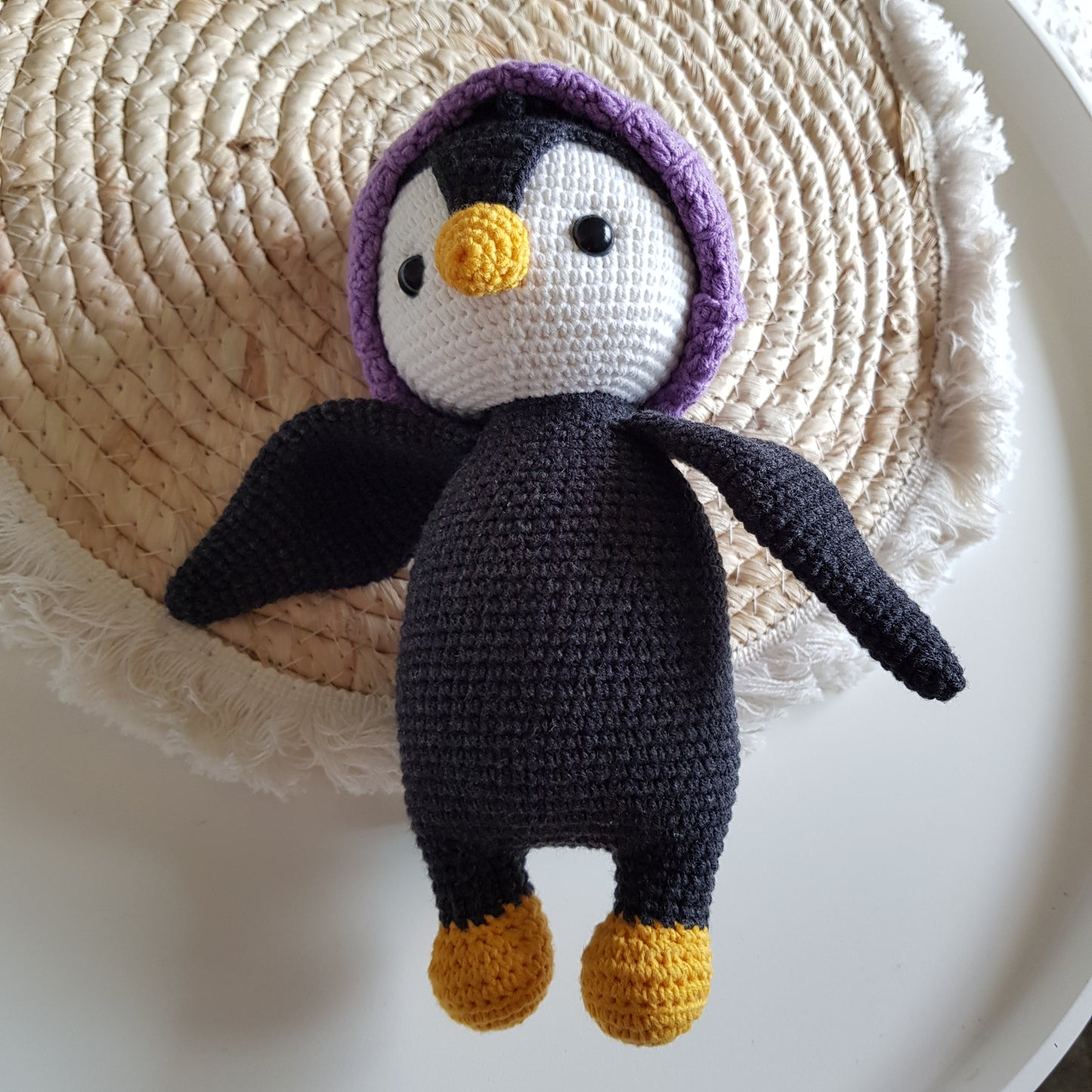 Tier Pingu Violett