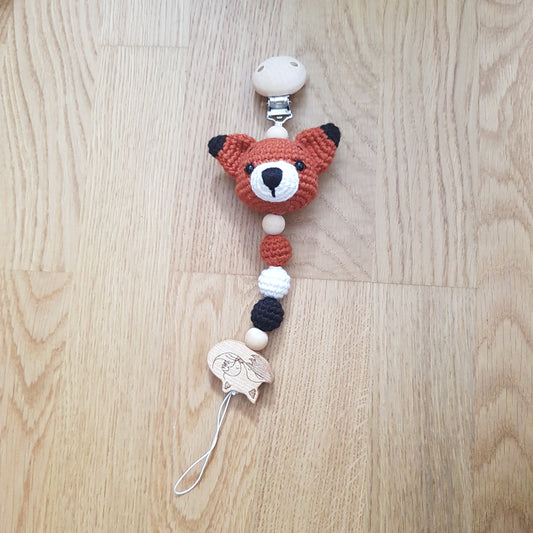 Schnullerkette Foxy groß