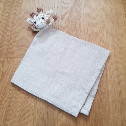 Kuscheltuch Raffi beige