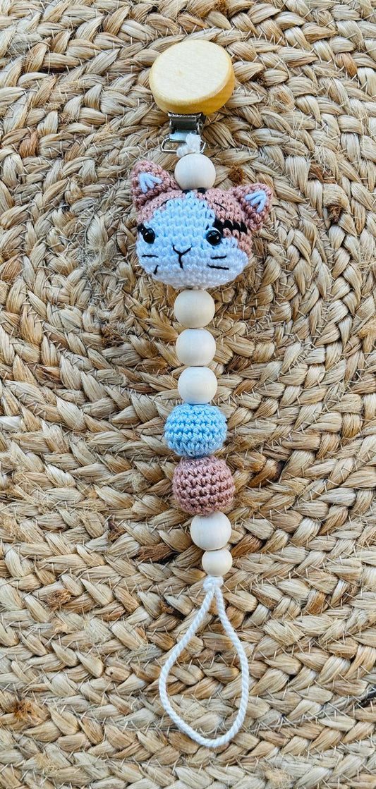 Schnullerkette Mieze