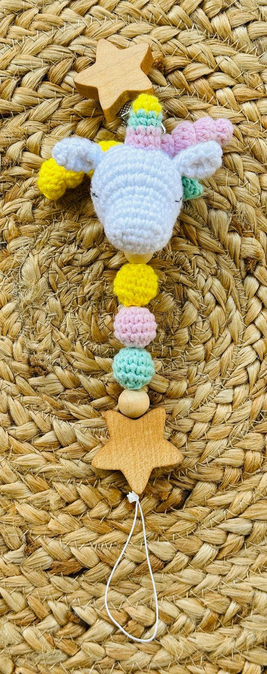 Schnullerkette Rainbow