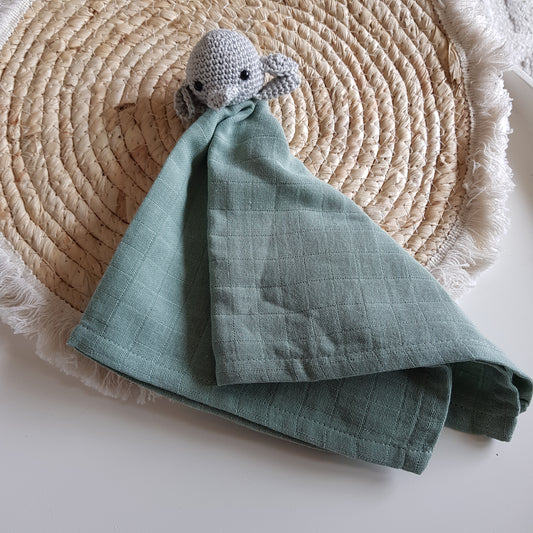 Kuscheltuch Dumbo grün