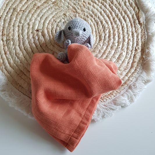 Kuscheltuch Dumbo orange