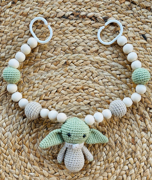 Kinderwagenkette Yoda