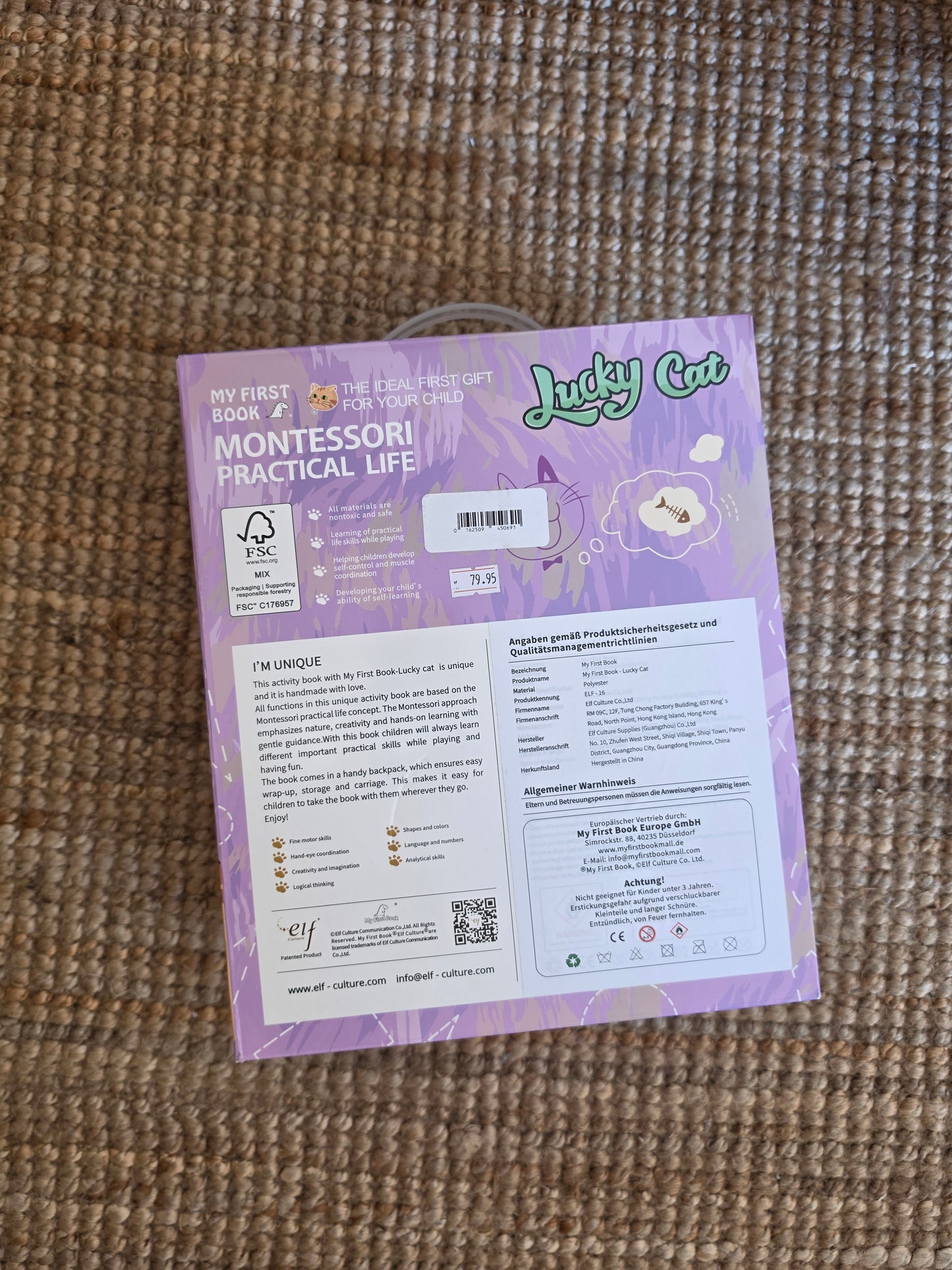 My First Book Lucky Cat