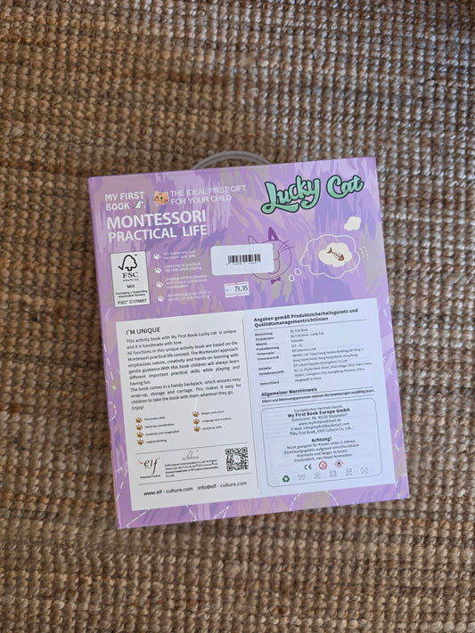 My First Book Lucky Cat
