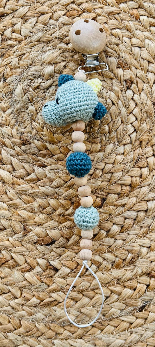 Schnullerkette kleiner Drache