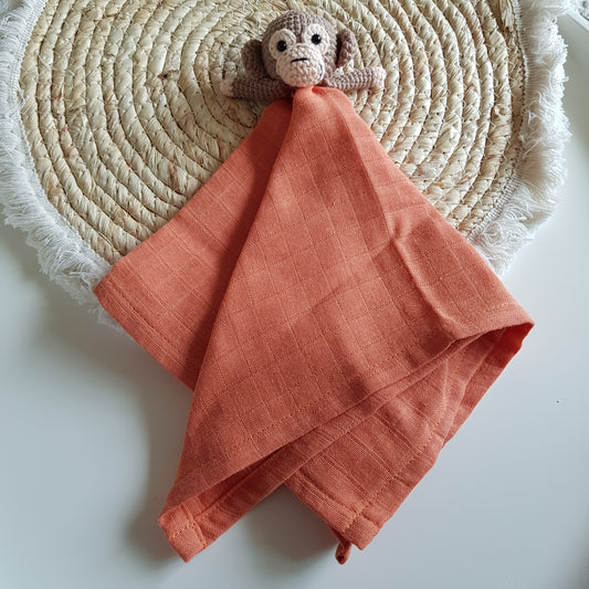 Kuscheltuch U aa orange