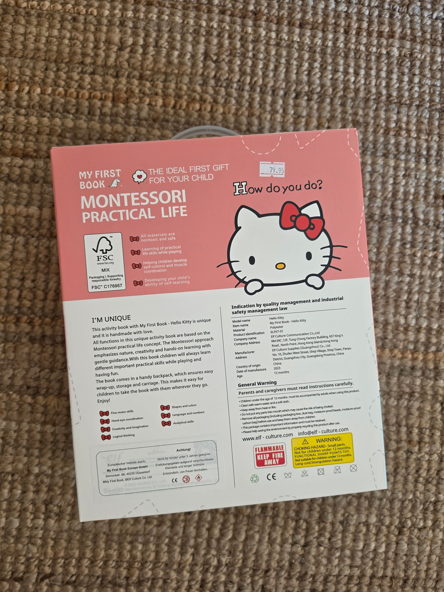 My First Book Hello Kitty