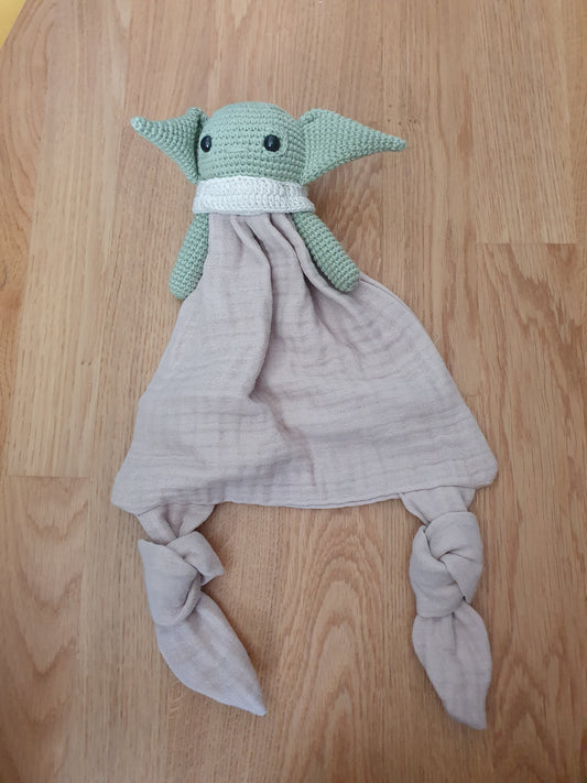 Kuscheltuch Yoda